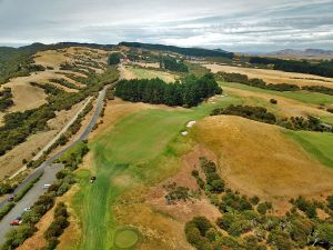 Cape Kidnappers 1st Aerial Tee